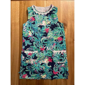 Lilly Pulitzer Kids Dress - Blue and Pink Floral